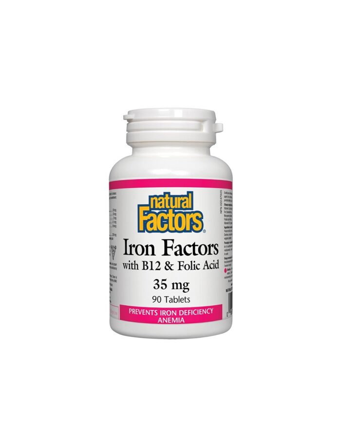 Iron Factors® - Желязо с витамин В12 и фолиева киселина