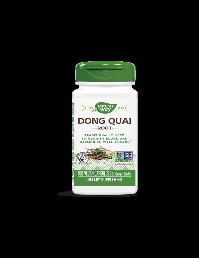 Dong Quai Root/ Китайска ангелика (корен) 565 mg x 100 капсули Nature’s Way