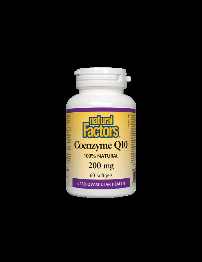 Coenzyme Q10/ Коензим Q10 200 mg х 60 софтгел капсули Natural Factors