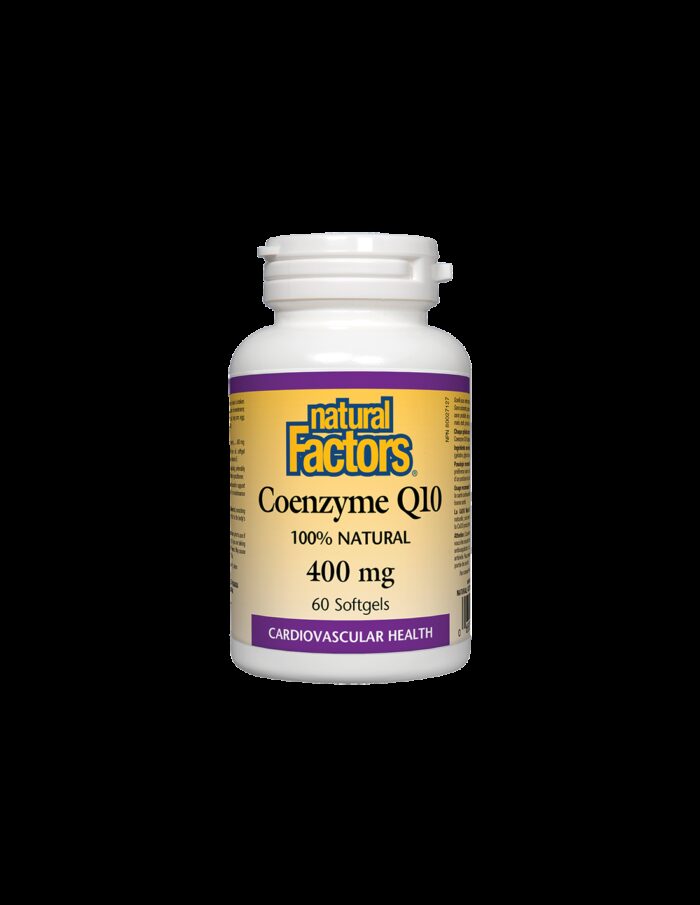 Coenzyme Q10 / Коензим Q10 400 mg х 60 софтгел капсули Natural Factors