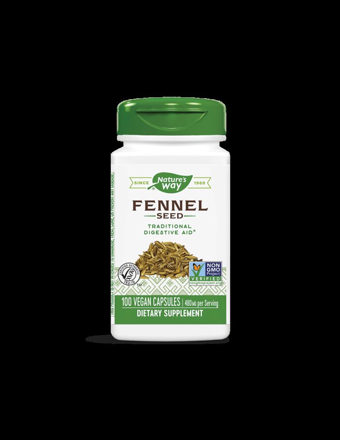 Fennel Seed/ Копър (семена) 480 mg х 100 капсули Nature’s Way