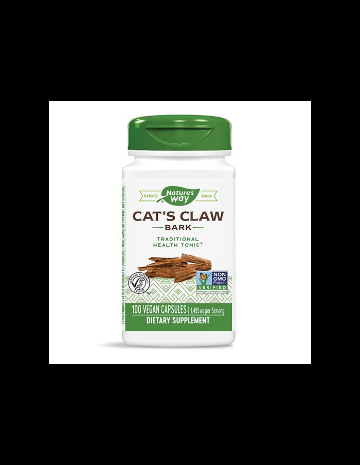 Cat`s Claw Bark/ Котешки нокът (кора) 485 mg х 100 капсули Nature’s Way