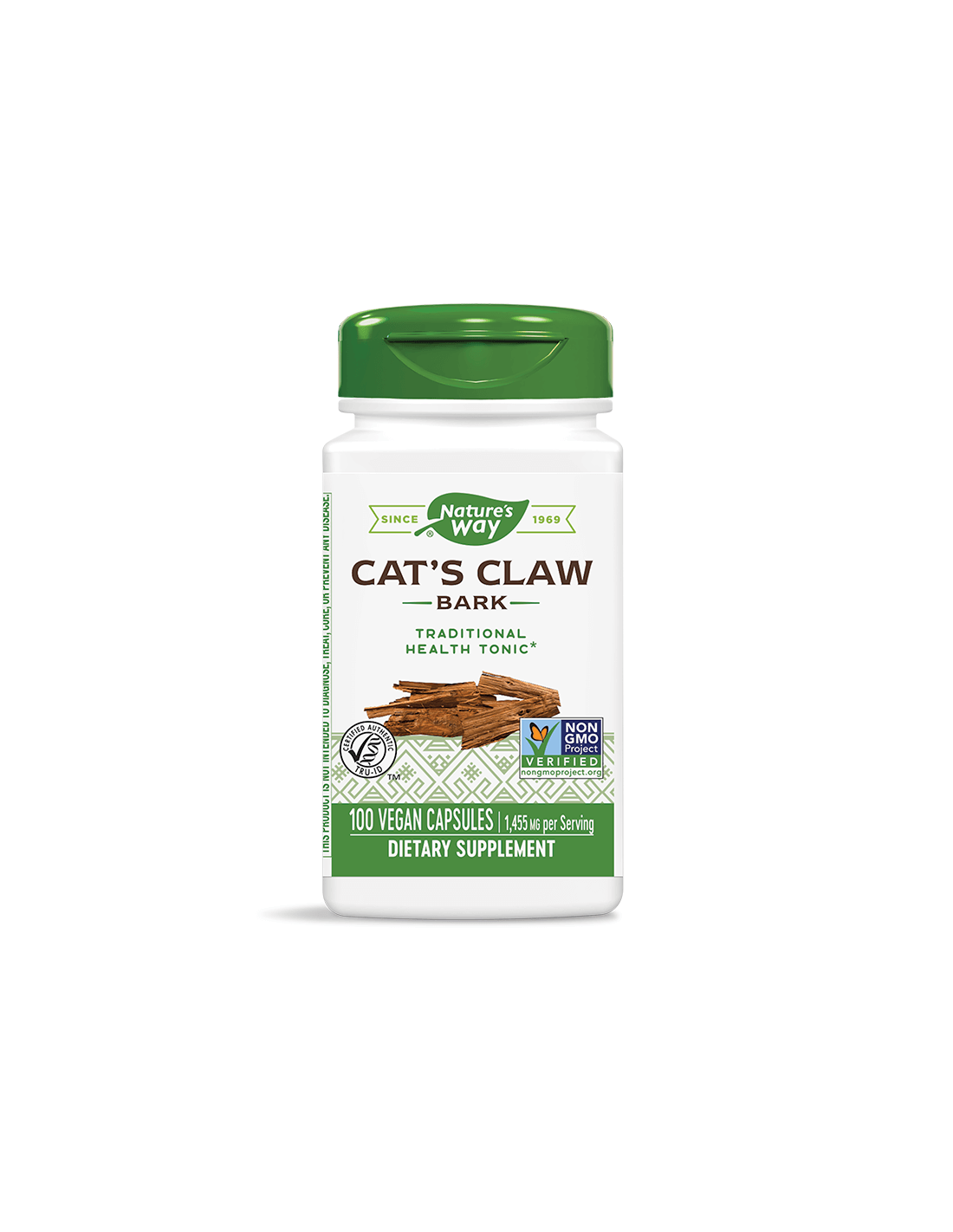 Cat`s Claw Bark/ Котешки нокът (кора) 485 mg х 100 капсули Nature’s Way