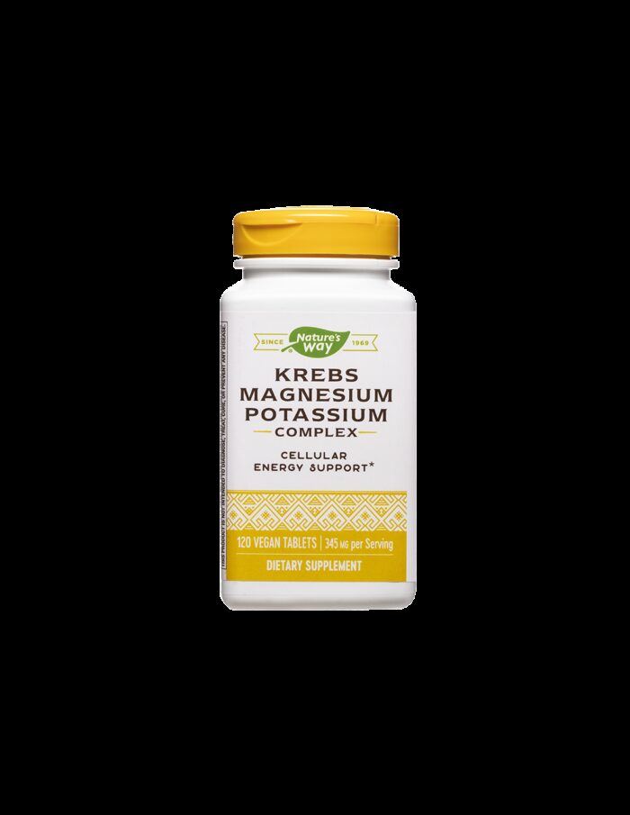 Krebs Magnesium Potassium Complex/ Магнезий и Калий (Биоактивен минерален комплекс) x 120 таблетки