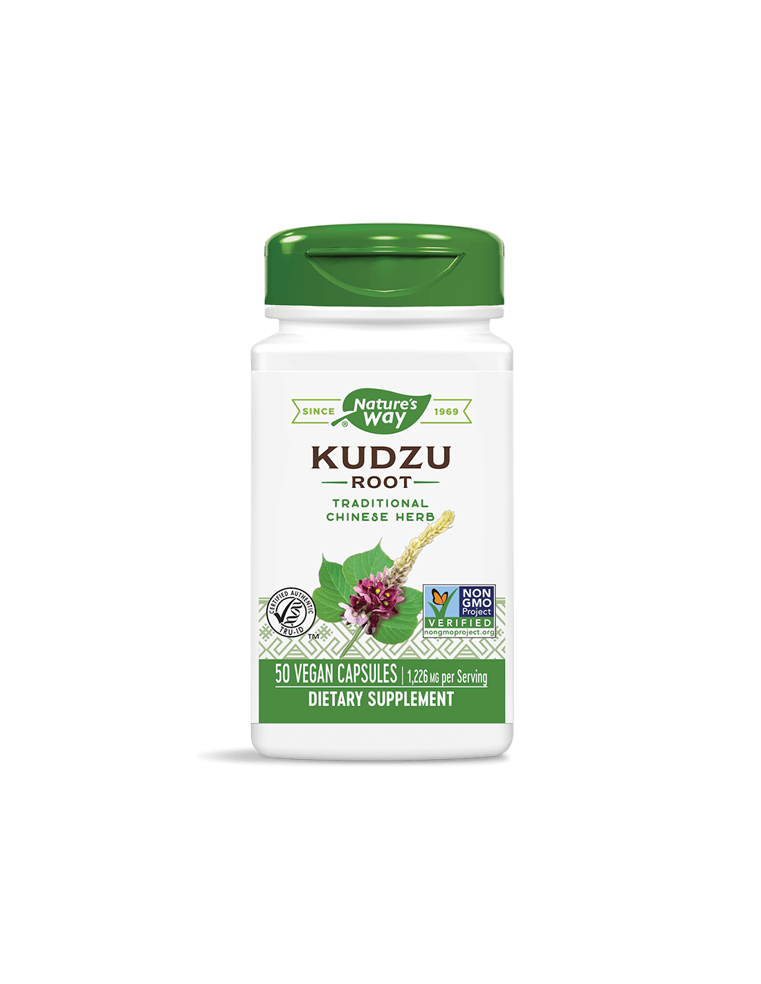 Kudzu Root/ Кудзу (корен) 613 mg х 50 капсули Nature’s Way