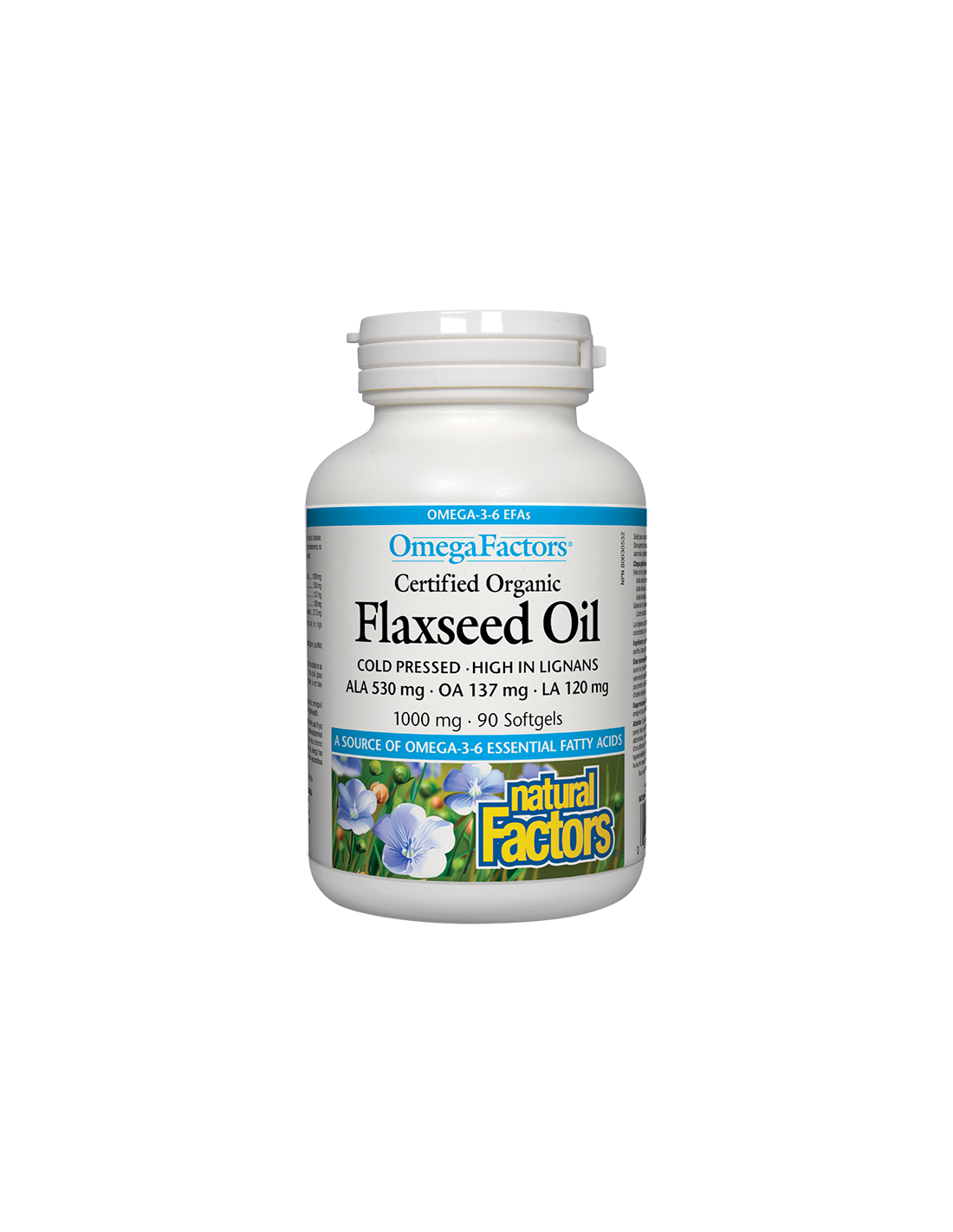 Flaxseed Oil - Ленено масло 1000 mg