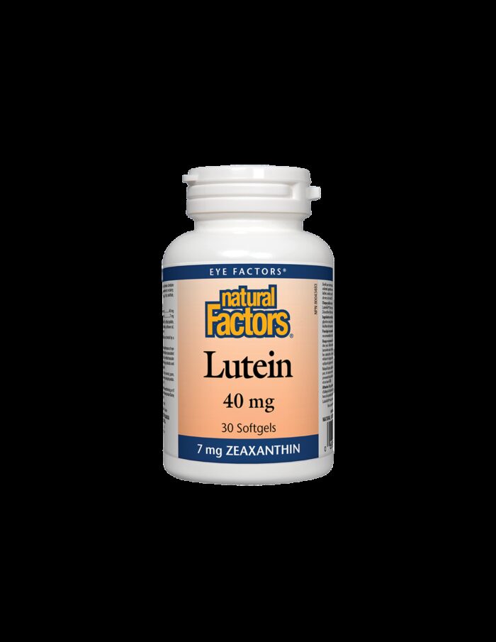 Lutein / Лутеин 40 mg + Зеаксантин х 30 софтгел капсули Natural Factors