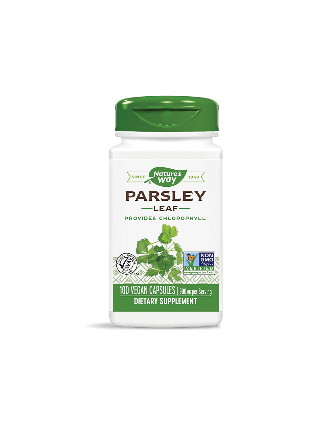 Parsley Leaf/ Магданоз (лист) 450 mg х 100 капсули Nature’s Way