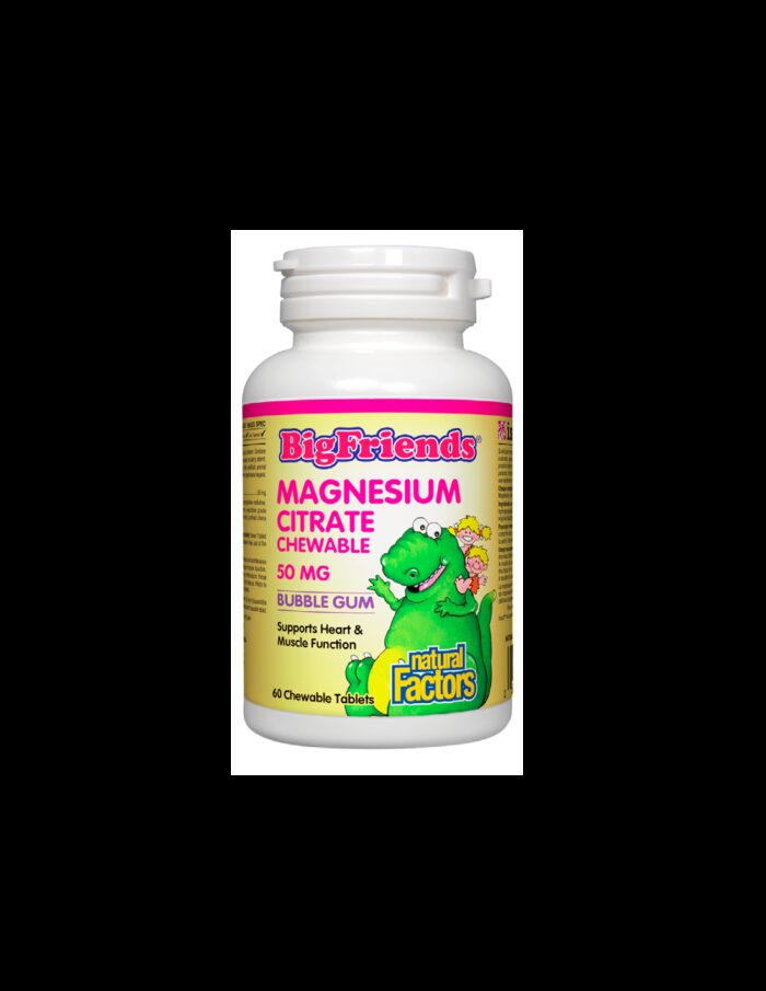 Magnesium Citrate Big Friends - Магнезий (цитрат) за деца 50 mg