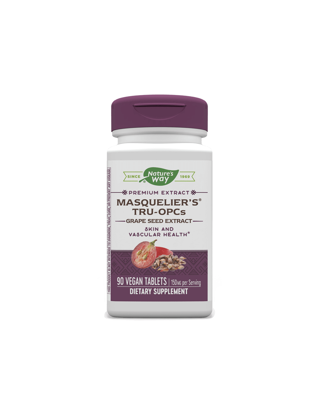 Masquelier's® Tru-OPCs™ Grape Seed Extract / Екстракт от гроздово семе