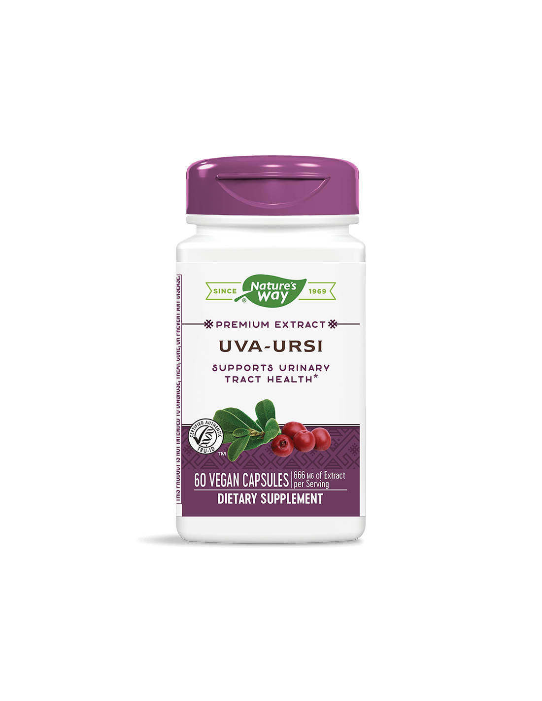 Uva Ursi/ Мечо грозде 483 mg x 60 капсули Nature’s Way