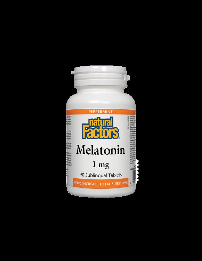 Melatonin/ Мелатонин 1 mg x 90 сублингвални таблетки Natural Factors