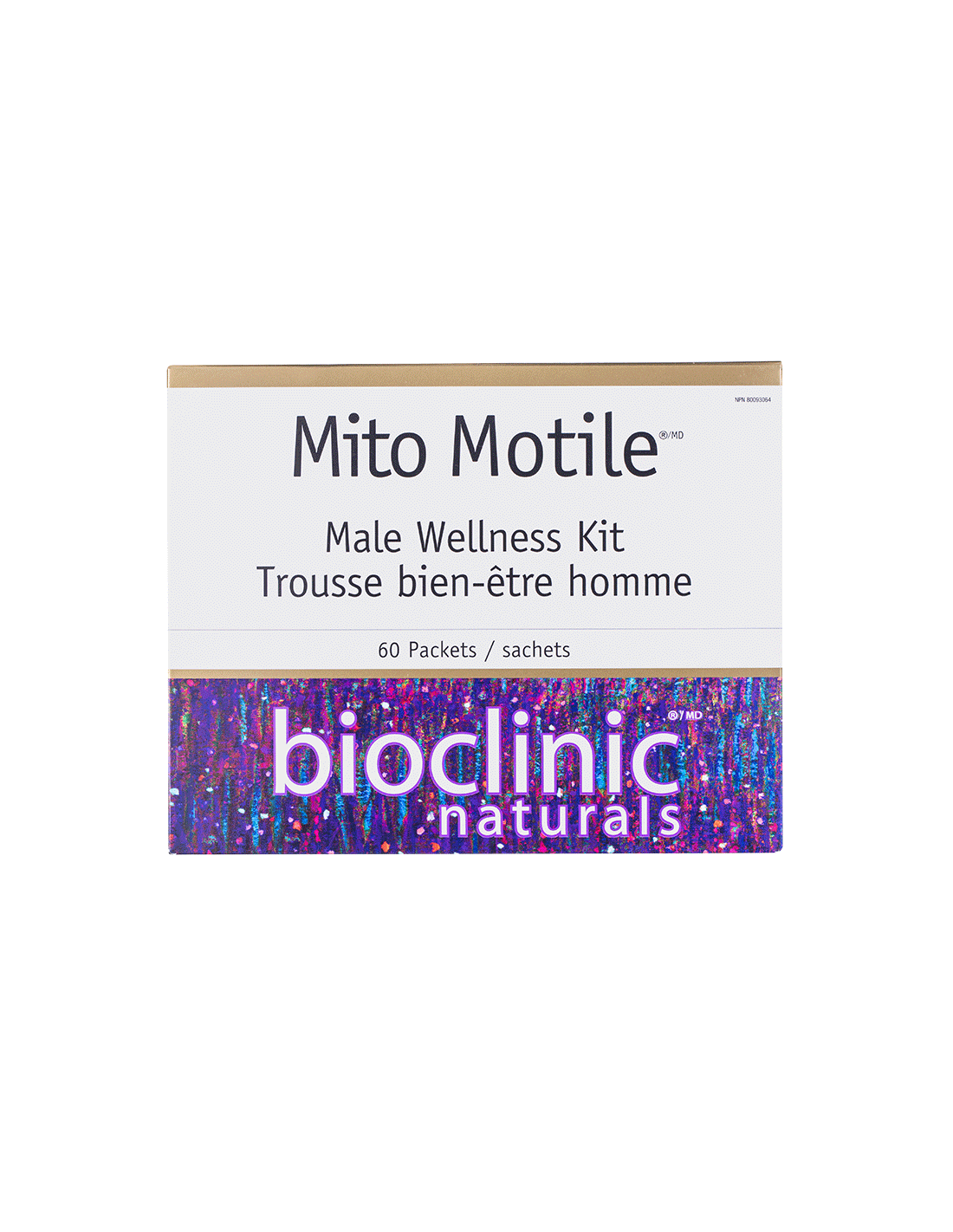 Mito Motile™ Male Wellness Kit/ Фертилитет формула за мъже x 60 пакетчета Natural Factors