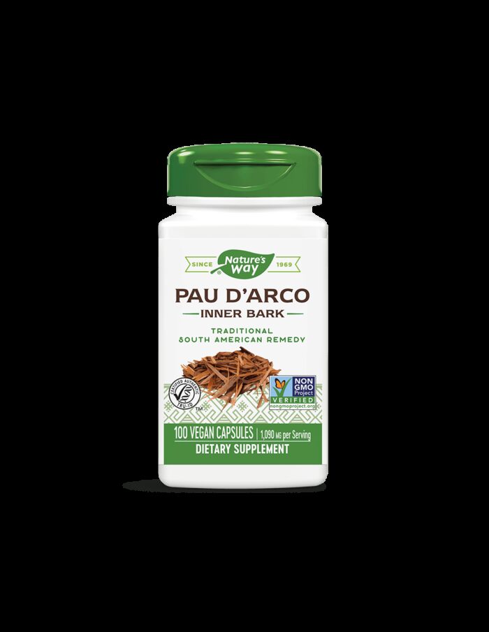 Pau D`Arco Inner Bark/ Мравчено дърво (вътрешна кора) х 100 капсули Nature’s Way