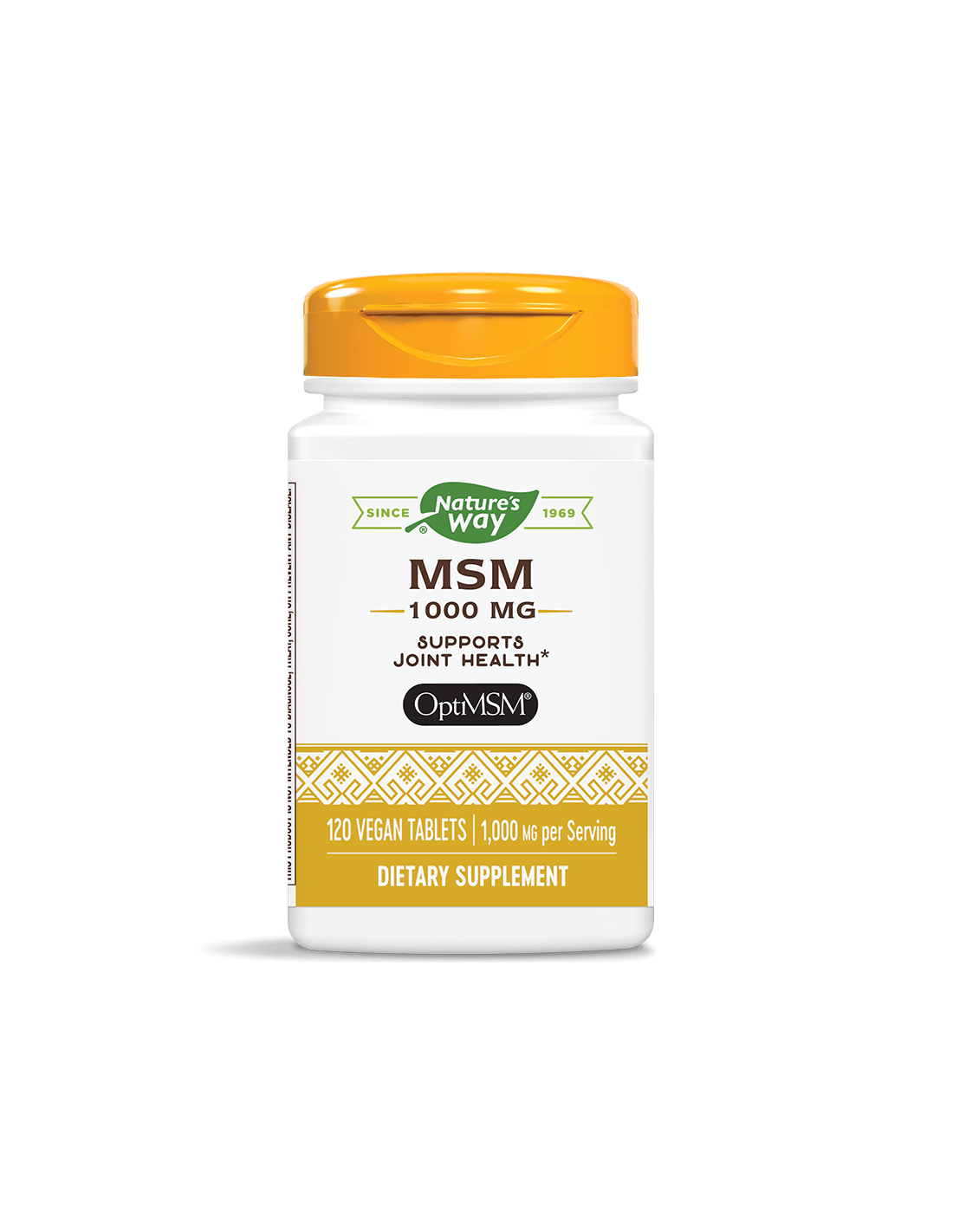 MSM/ МетилСулфонилМетан като OptiMSM® 1000 mg x 120 таблетки Nature’s Way