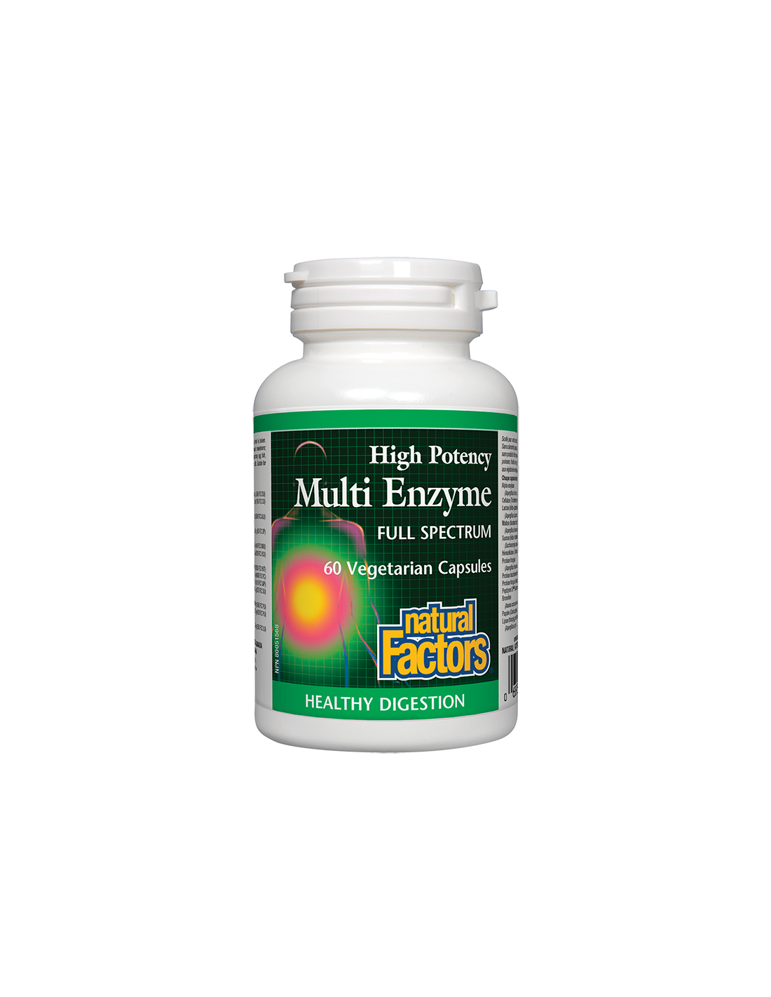 Multi Enzyme Full Spectrum/ Мулти ензими х 60 капсули Natural Factors