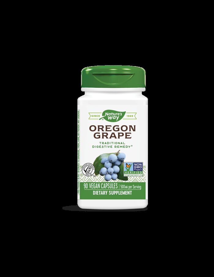 Oregon Grape/ Орегонско грозде 500 mg х 90 капсули Nature’s Way