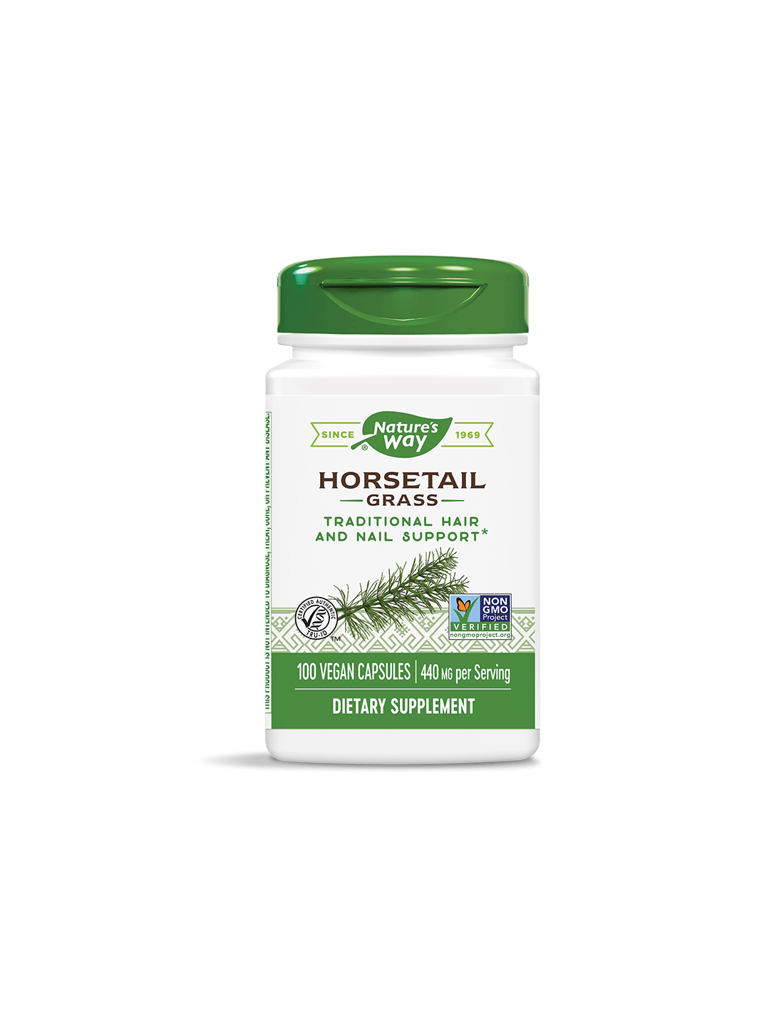 Horsetail Grass/ Полски хвощ (трева) 440 mg x 100 капсули Nature’s Way