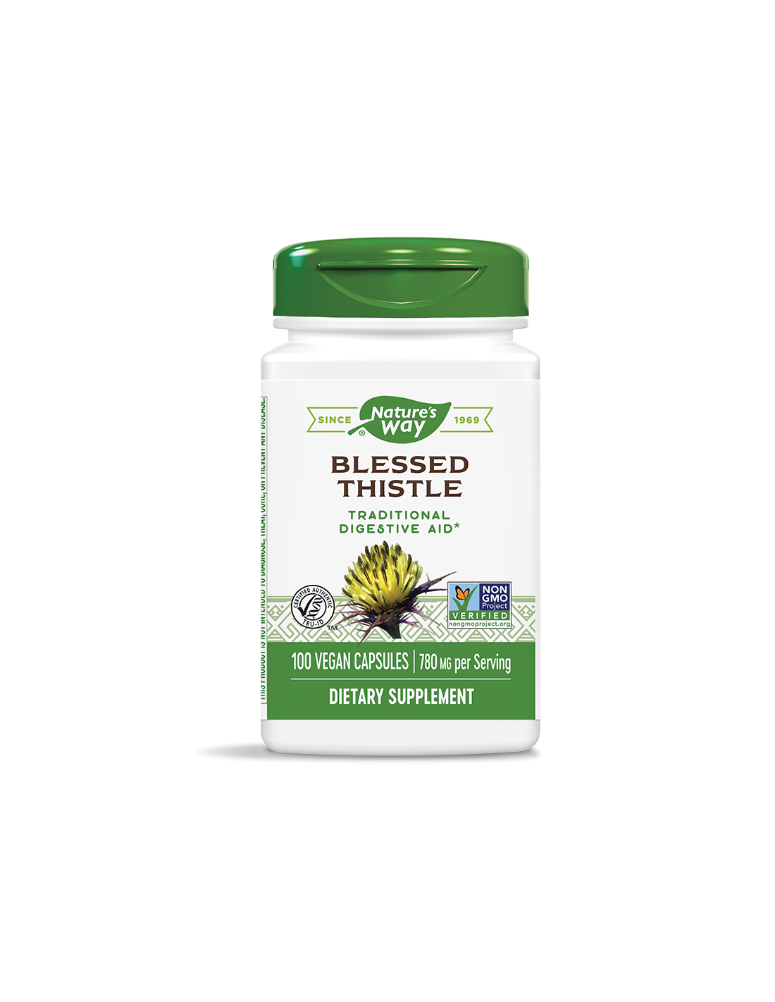 Blessed Thistle/ Благословен трън 390 mg х 100 капсули Nature’s Way