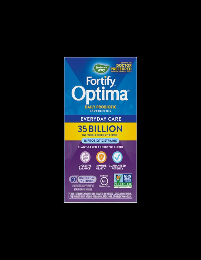 Fortify™ Optima® Daily Probiotic + Prebiotic - Фортифай пробиотик + пребиотици