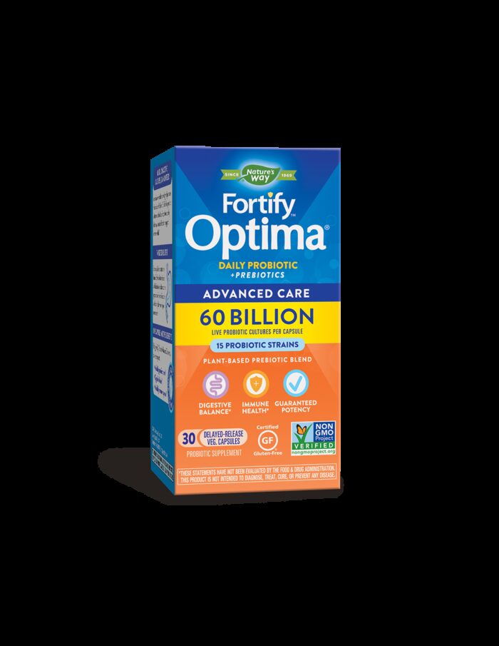 Fortify™ Optima® Advanced Care Probiotic - Фортифай - Оптима пробиотик + пребиотици