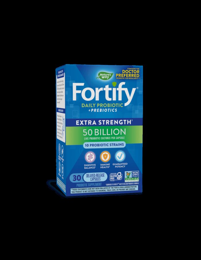 Пробиотик + пребиотици – високо дозирани - Fortify Probiotic Extra Strength