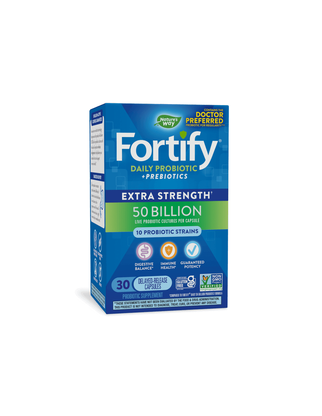 Пробиотик + пребиотици – високо дозирани - Fortify Probiotic Extra Strength