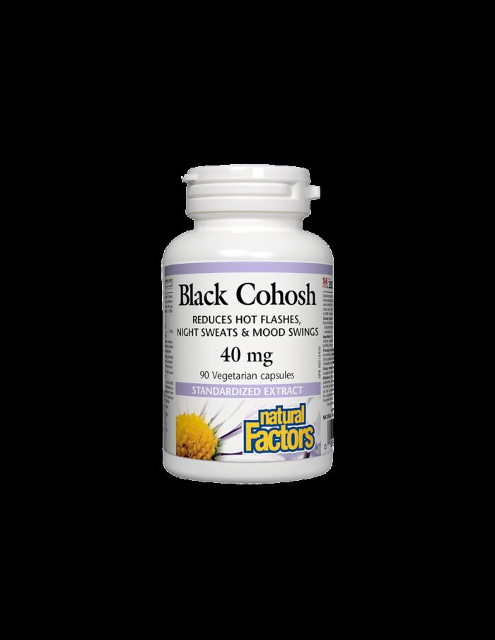 Black Cohosh/ Гроздовиден ресник 40 mg х 90 капсули Natural Factors