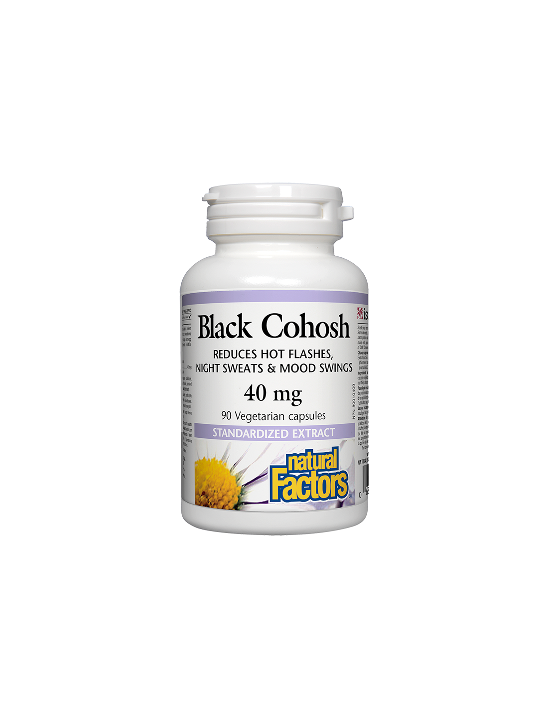 Black Cohosh/ Гроздовиден ресник 40 mg х 90 капсули Natural Factors