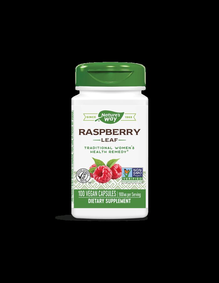 Raspberry Leaf/ Малина (лист) 450 mg x 100 капсули Nature’s Way