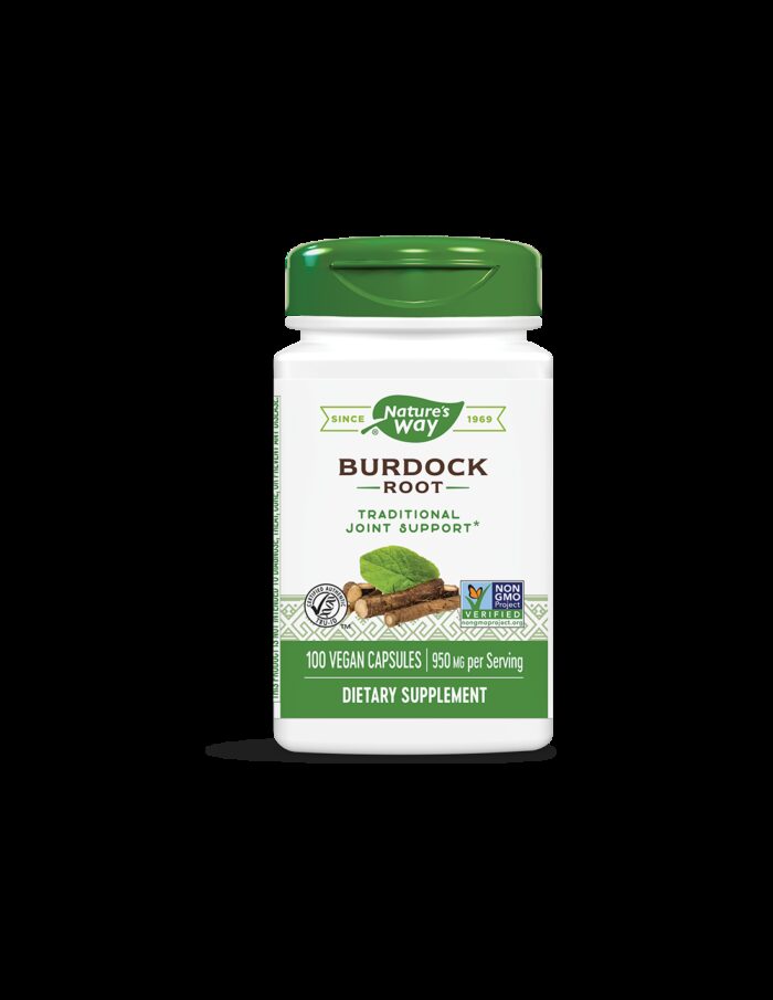 Burdock Root / Репей (корен) 475 mg х 100 капсули Nature’s Way