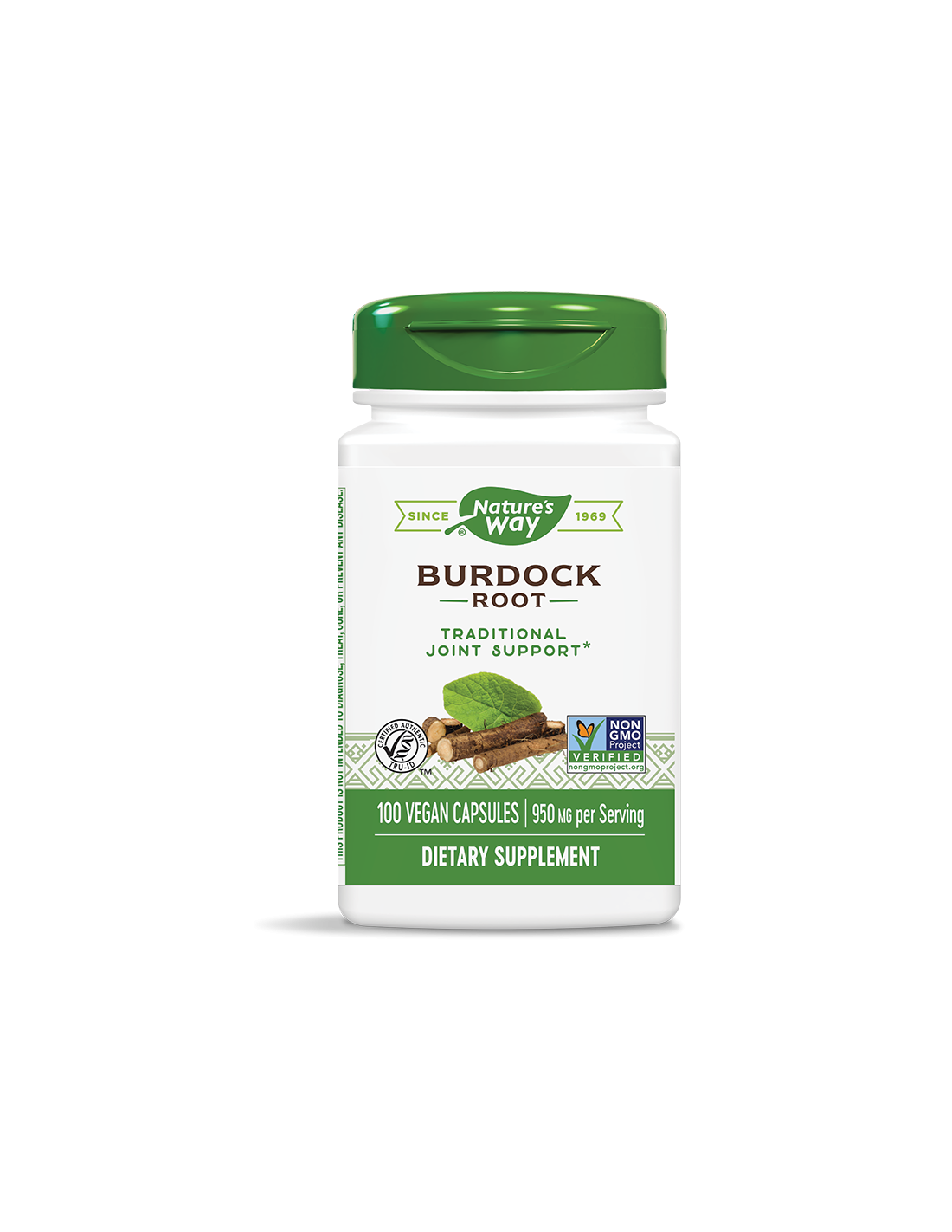 Burdock Root / Репей (корен) 475 mg х 100 капсули Nature’s Way