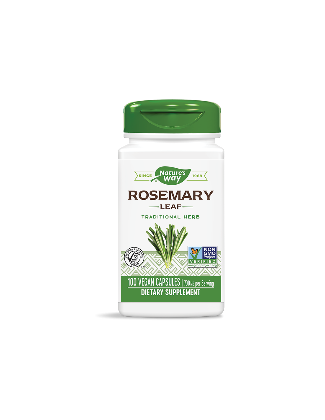 Rosemary Leaf/ Розмарин (лист) 350 mg х 100 капсули Nature’s Way