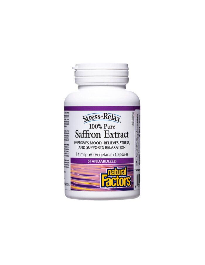 Saffron Extract 100%  Екстракт от шафран 60 V капсули Natural Factors