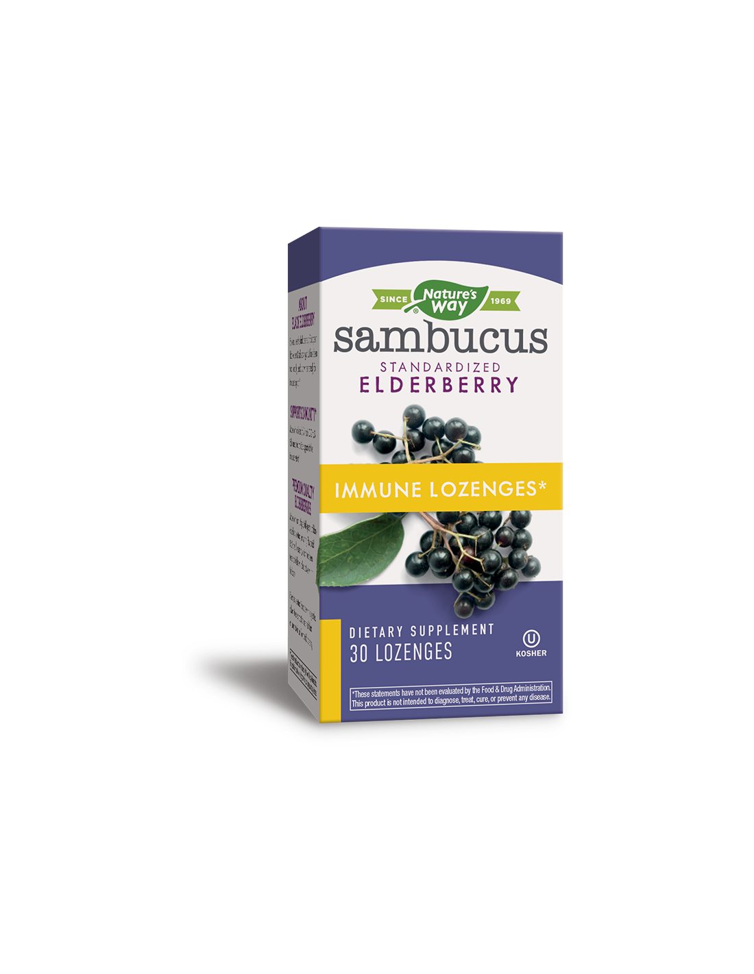 Sambucus Immune Lozenges/ Самбукус Immune x 30 таблетки за смучене Nature’s Way