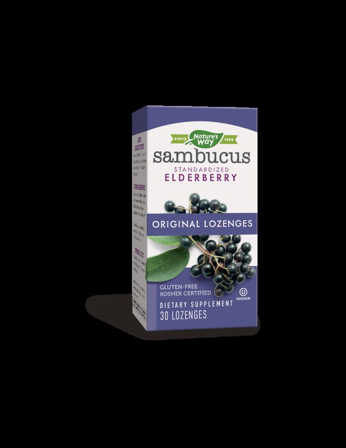 Sambucus Original Lozenges/ Самбукус x 30 таблетки за смучене Nature’s Way