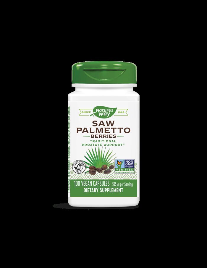 Saw Palmetto Berries/ Сао палмето (плод) 585 mg x 100 капсули Nature’s Way