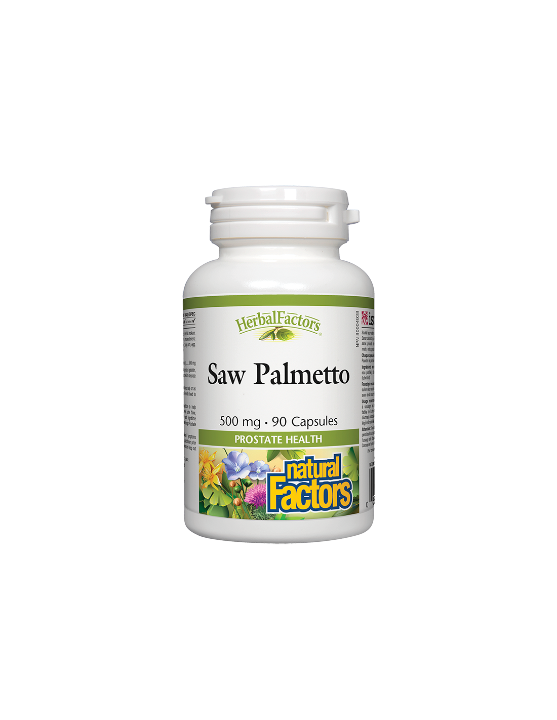 Saw Palmetto/ Сао Палмето 500 mg х 90 капсули Natural Factors