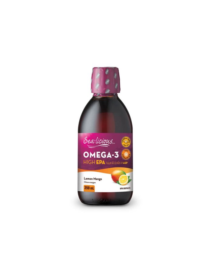 Sea-Licious® Omega-3 High EPA + Vitamin D3 / Омега-3 (високо съдържание на EPA) + витамин D3