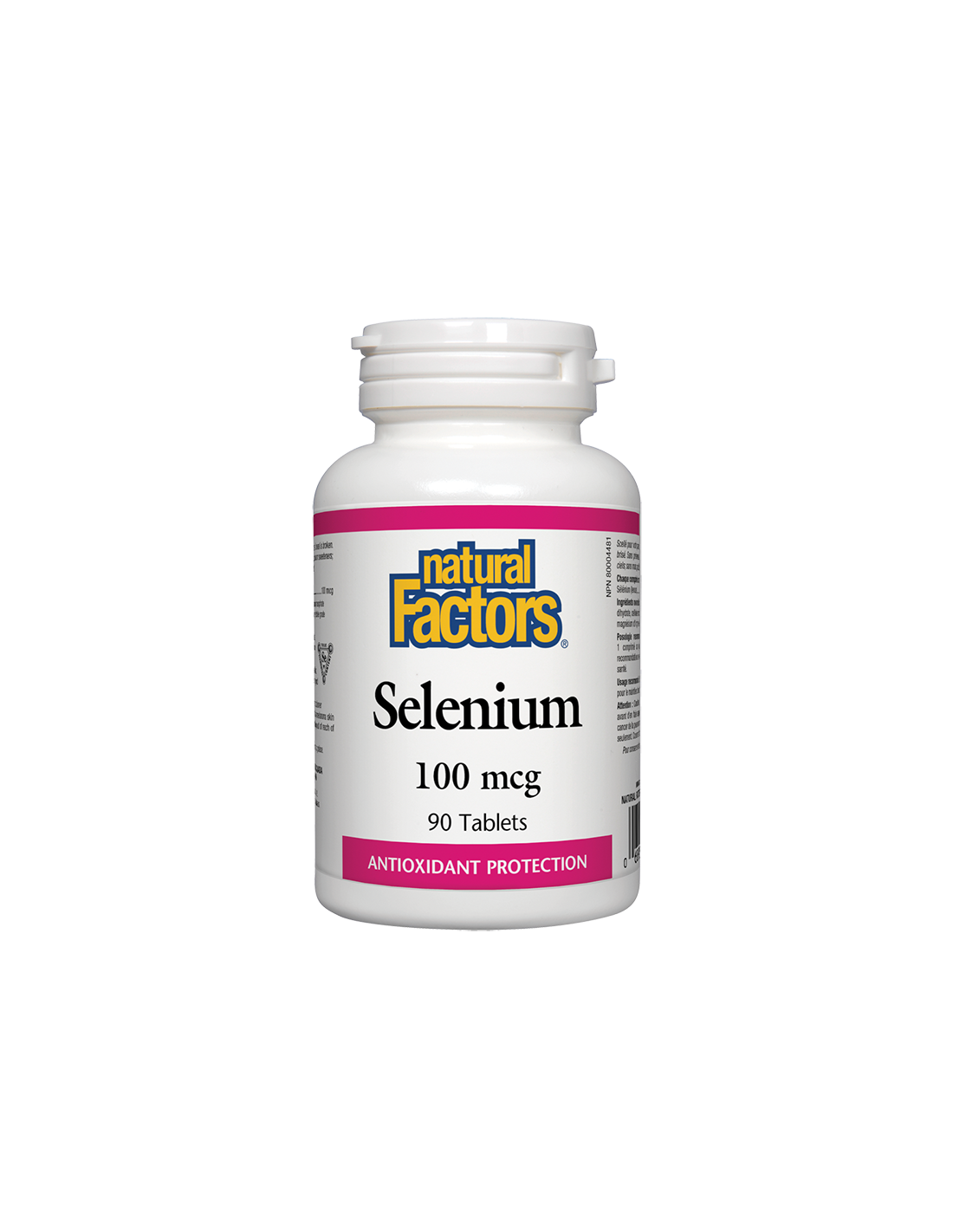 Selenium/ Селен 100 mcg x 90 таблетки Natural Factors