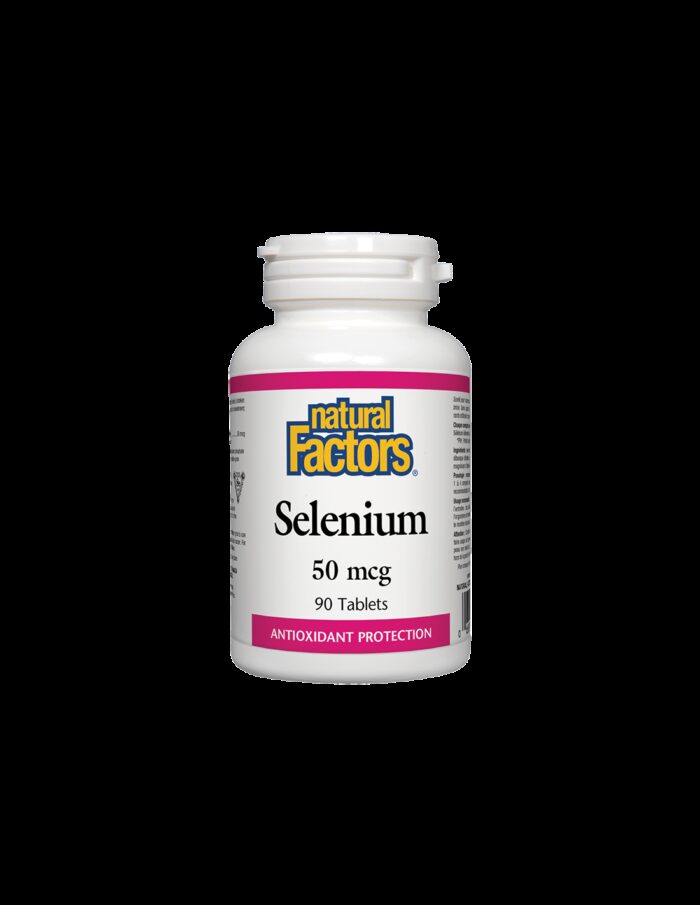 Selenium/ Селен 50 mcg х 90 таблетки Natural Factors