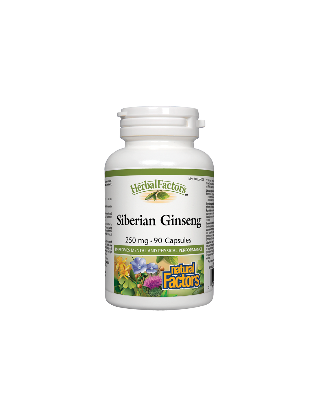 Siberian Ginseng/ Женшен сибирски 250 mg х 90 капсули Natural Factors