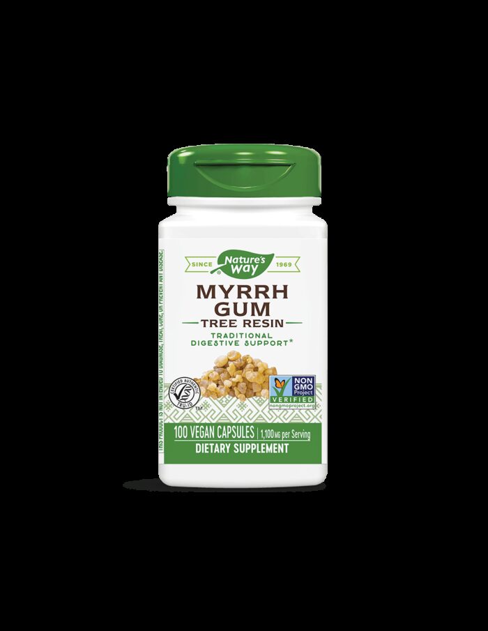 Myrrh Gum Tree Resin/ Смирна (смола) 550 mg х 100 капсули  Nature’s Way