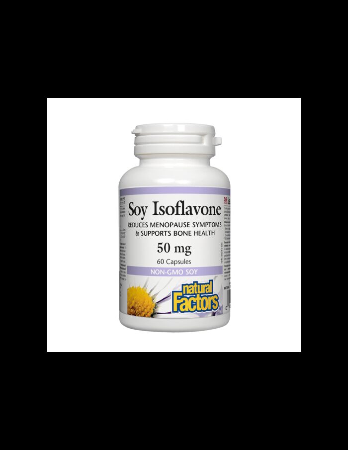 Soy Isoflavone/ Соя Изофлавони 50 mg х 60 капсули Natural Factors