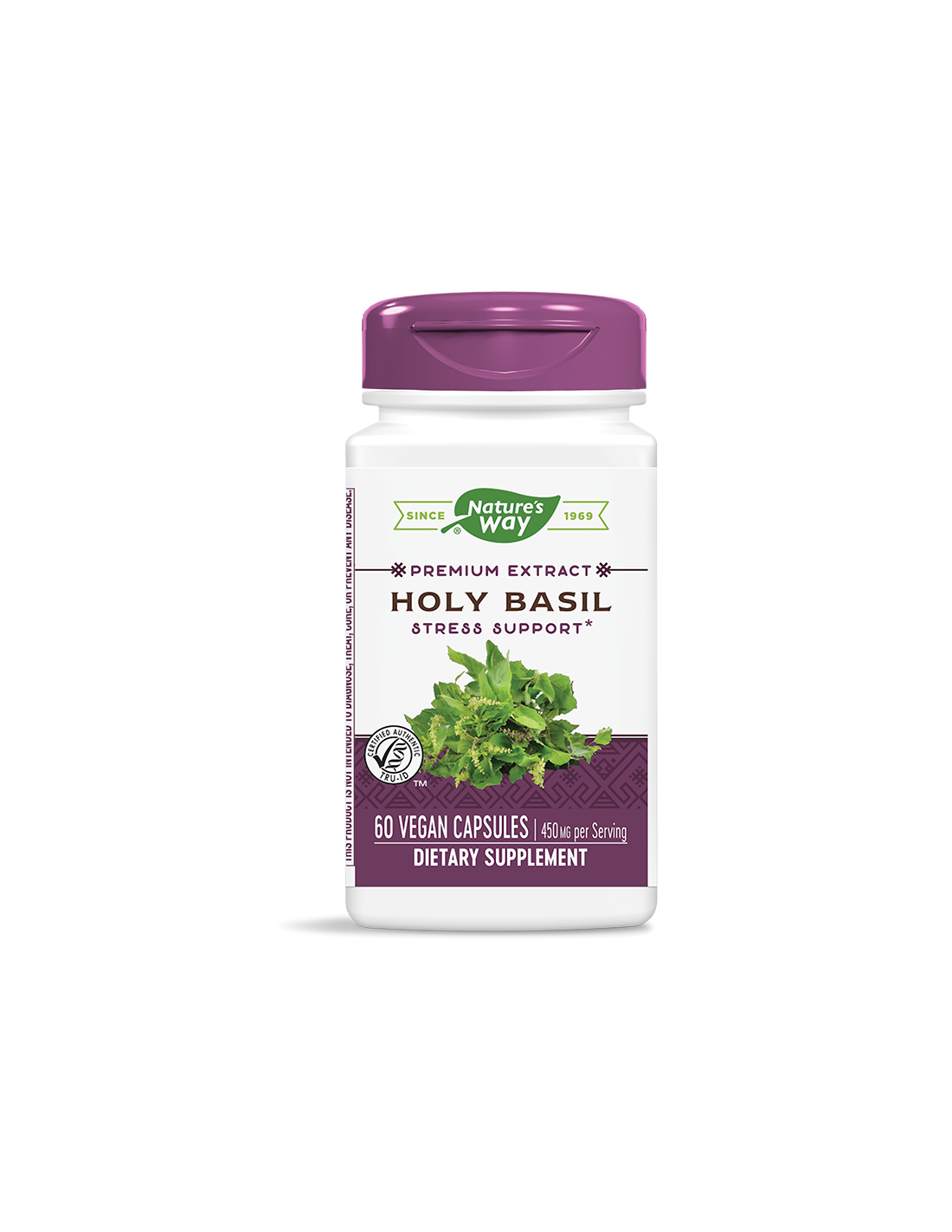 Holy Basil/ Свещен босилек 450 mg х 60 капсули Nature’s Way