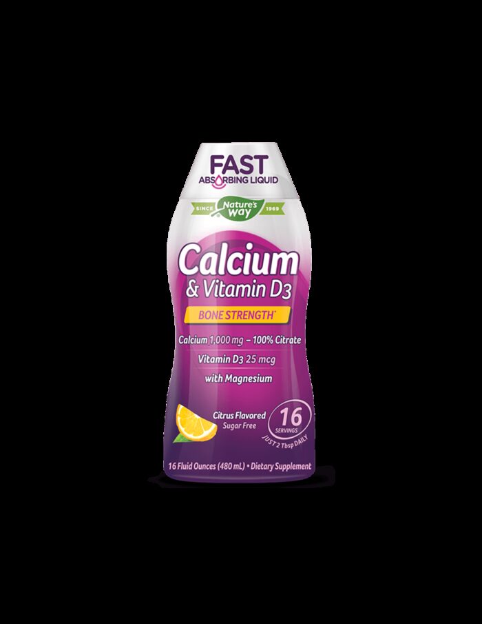 Calcium & Vitamin D3/ Калций и Витамин D3 х 480 ml Nature’s Way