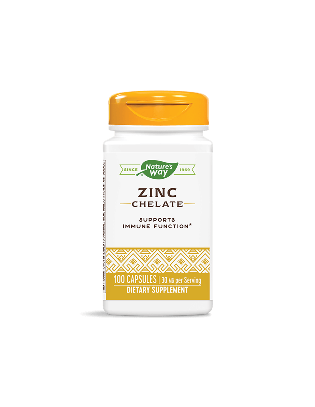 Zinc Chelate/ Цинк (хелат) х 100 капсули Nature’s Way