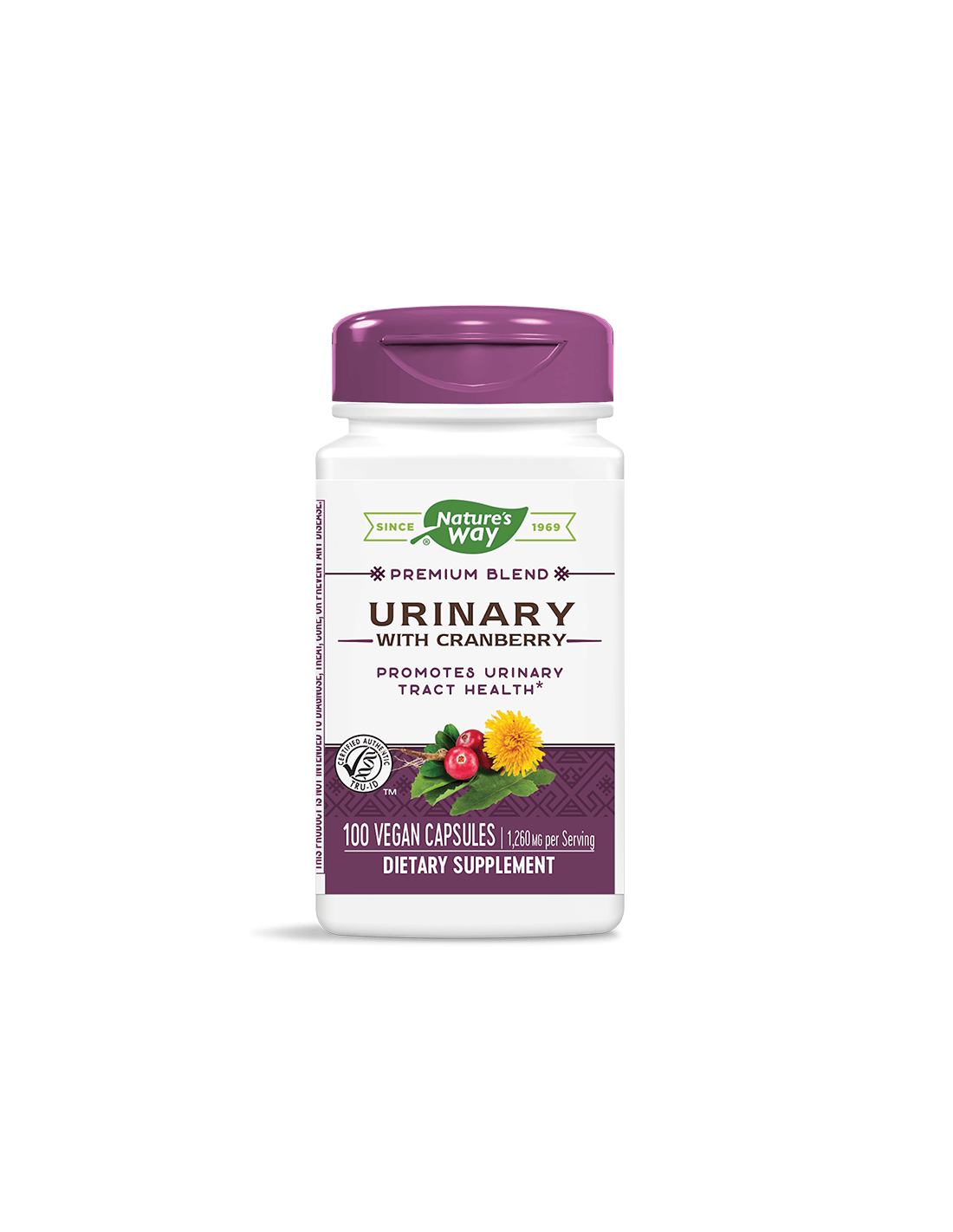 Urinary with Cranberry/ Уринари с Червена боровинка х 100 капсули Nature’s Way