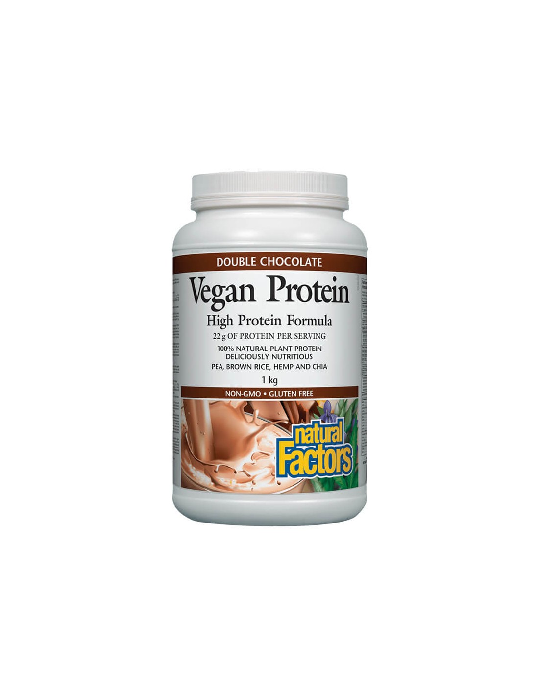 Vegan Protein High Protein Formula / Веган протеин с вкус на шоколад Natural Factors