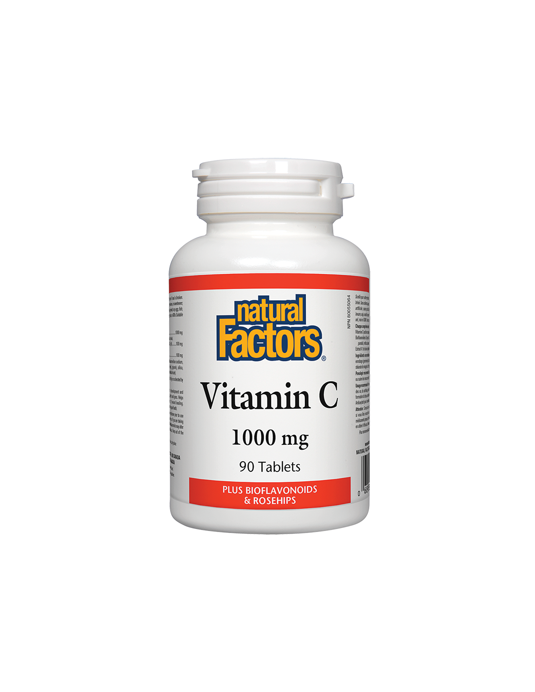 Vitamin C 1000 mg Bioflavonoids and Rosehips / Витамин С 1000 mg с Шипка и Биофлавони x 90 таблетки Natural Factors